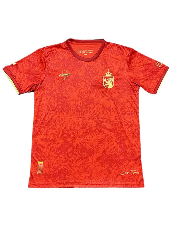 Spain maglia speciale uniforme da calcio abbigliamento sportivo da uomo kit rosso da calcio maglietta superiore 2025-2026
